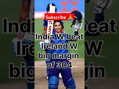 India W vs Ireland W 3rd odi .#shorts