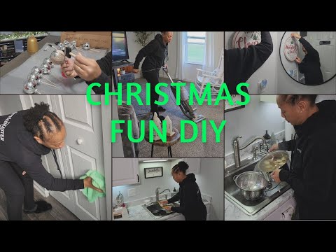 *NEW* CHRISTMAS CLEAN & DECORATE  | CHRISTMAS DIY | CLEAN WITH ME