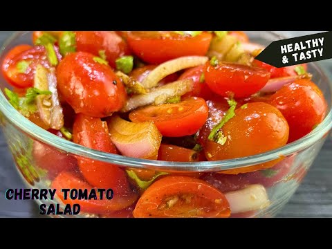 STOP Wasting Your CHERRY TOMATOES Make This Salad Instead | 2 Minutes Cherry Tomato Salad