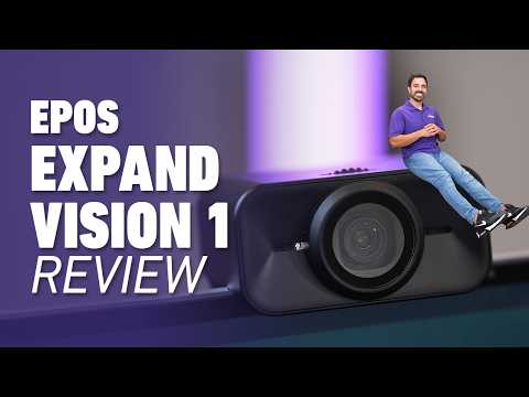 EPOS Expand Vision 1 - 4k Webcam for Teams, Zoom, and Google Meet