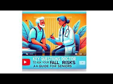 Must-Ask Questions to Prevent Falls: Talk to Your Doctor Today.  #fallprevention #activeseniors