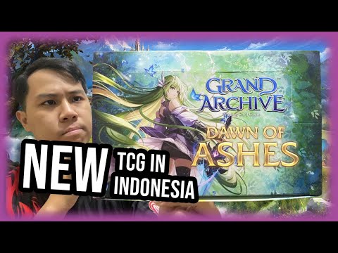 I try to Unboxing the First Grand Archive box in Indonesia