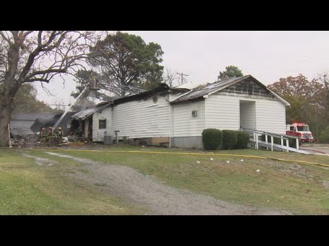 'It was our life': North Little Rock pastor reacts to church destroyed in fire day before Thanksgivi