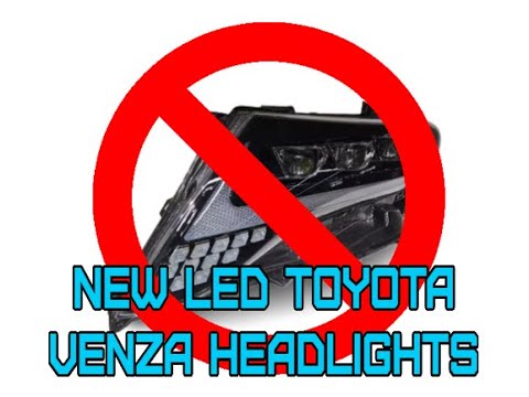 Do Not Purchase The Lexus Style Headlights For The Toyota Venza 2009 2015 Until You See This Video