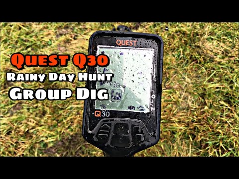 DETECTING IN THE STORMS QUEST Q30 Metal Detecting UK