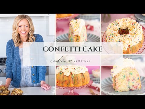 Confetti Bundt Cake