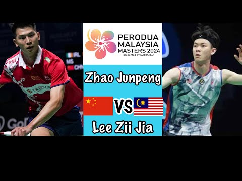 LEE Zii Jia (MAS) vs ZHAO Jun Peng (CHN) | Malaysia Masters Open 2024 R32