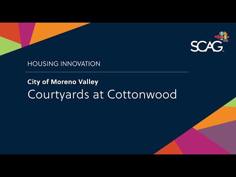 Housing Innovation: The City of Moreno Valley, Courtyards at Cottonwood