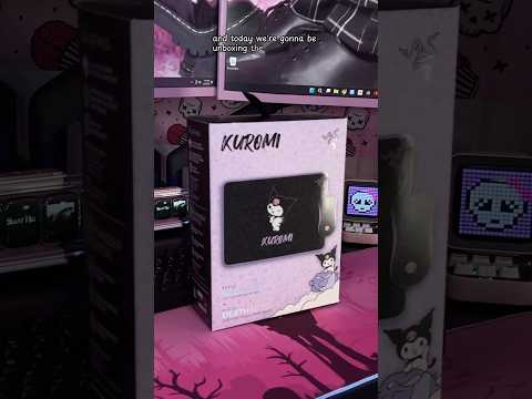 Unboxing the @razer Kuromi mouse! 🎀Mouse was gifted to me by Razer 🫶🏻#razer