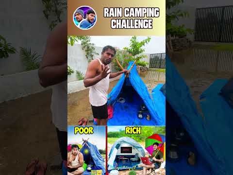 இன்னைக்கு இதான் எங்க வீடு Camping Challenge Fun | Mad Brothers #shorts