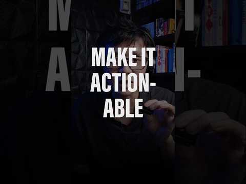 Make it Actionable | Brand Design Tip No. 35 #branding #branddesign