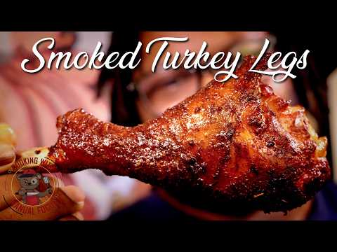 I Found a Simple Method for the JUICIEST Smoked Turkey Legs