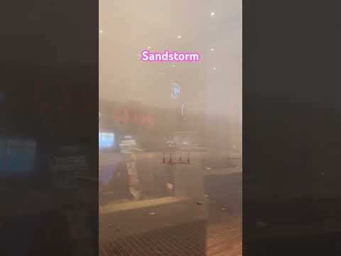 Grabe ang sandstorm dito, 2pm ng hapon palang yan