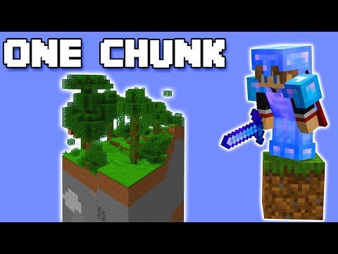 A HUGE Step Forward On The One Chunk Minecraft World! (#5) #shorts