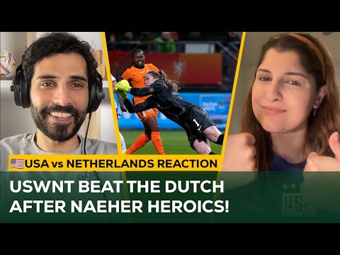 USWNT beat the Netherlands behind Naeher MASTERCLASS! | USA vs Netherlands Reaction