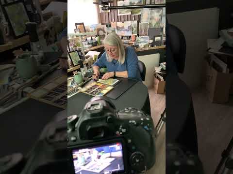 Behind the Watercolor: Filming the Process with Lynda Norman