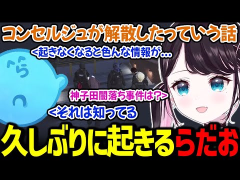 久しぶりに起きたら街の情報が変わりすぎて頭抱えるらだお / らだおに毎日起きてほしいなずぴ / 久しぶりのあるぴ【花芽なずな らっだぁ rpr / ぶいすぽっ！/ 切り抜き ストグラ】