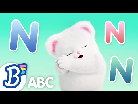 🌟 ABC Dance Along - Letter N | Badanamu Nursery Rhymes, Kids Songs, and Lullabies