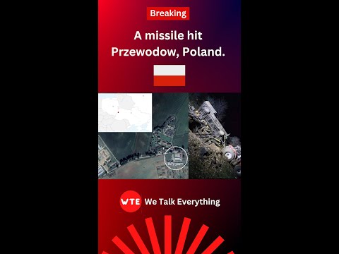 Missile attack in Poland