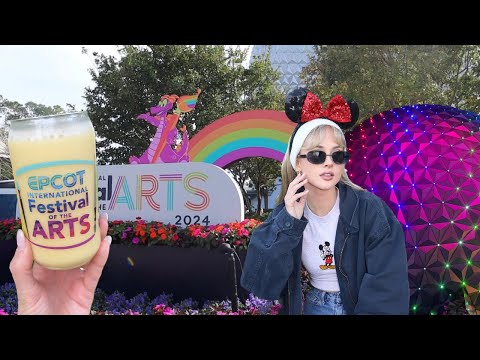 Another Day at Festival of the Arts | Disney on Broadway | Painting a Mural | Sidewalk Art