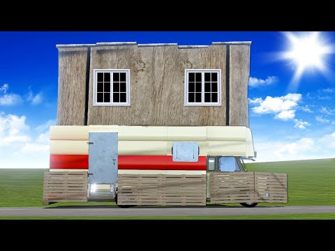 I Built a TWO STORY RV in the Long Drive!