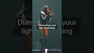 SZA - OD (Diamond Boy) *LIVE*. @sza performs unreleased song from LANA! #sza #OD #live