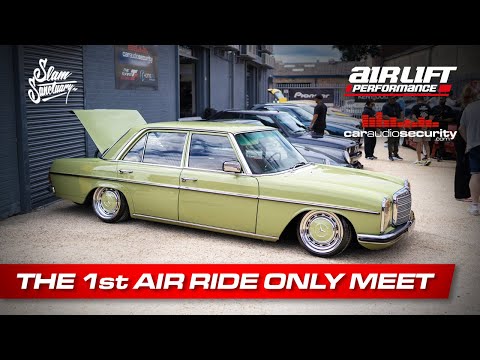 UK's FIRST Air Ride Cars & Coffee Meet with Airlift Performance | Car Audio & Security