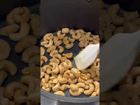 easy way to make some good cashews 😍 #healthyfood #healthylifestyle #snack