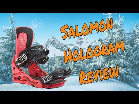 The 2025 Salomon Hologram Snowboard Binding Review