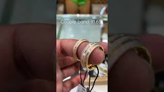 91.60 couple band gold