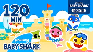 Enjoy Summer Songs with Shark Family! | +Compilation | Shark Month | Baby Shark Official