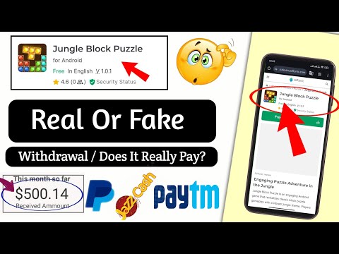 Jungle Block Puzzle Real Or Fake? - Jungle Block Puzzle Withdrawal - Jungle Block Puzzle Game Review