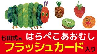 【知育】はらぺこあおむしフラッシュカード入り