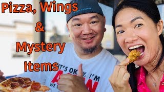 Pizza, Wings and Mystery Items at Baby Bros