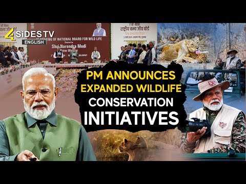 PM announces expanded wildlife conservation initiatives | English News | 4Sides TV English