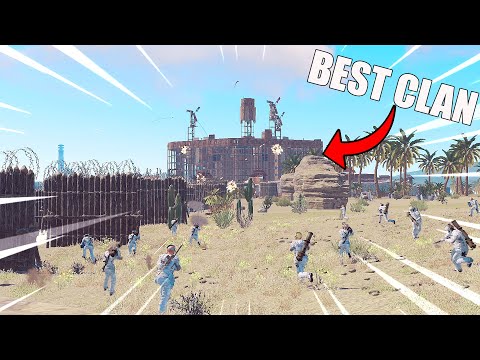 Can 100 Players Defeat the BEST Clan in Rust?