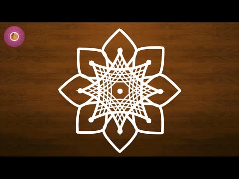 Shivaratri Rangoli 2023 | Mahashivratri Special Padi Kolam | Easy Apartment Rangoli for Beginners