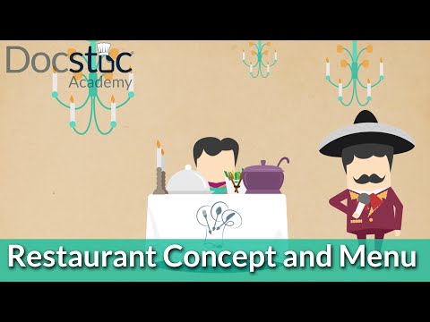 Restaurant Concept and Menu