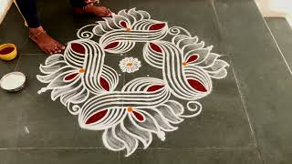 Easy padikolam designs| Simple muggulu designs| easy rangoli designs| Beginners kolam