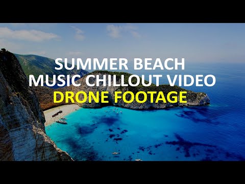 🔴👉👉👉FOOTAGE DRONE VIDEO SUMMER BEACH 2024: Chillout Music Video  [4K]