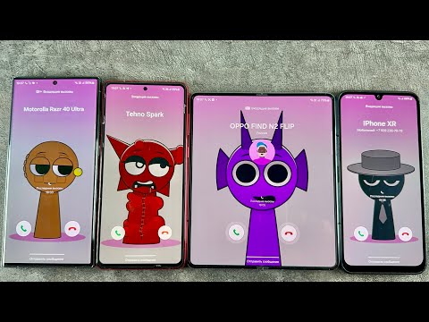 Animated Series Intro Sprunki They call my Phones | Incoming Call Sprunki Samsung Galaxy Fold 5