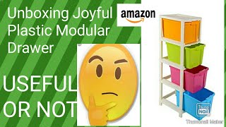 Joyful Studio XL4 - Unboxing, Review & Storage || Multipurpose Storage Drawers || Azra's Diary