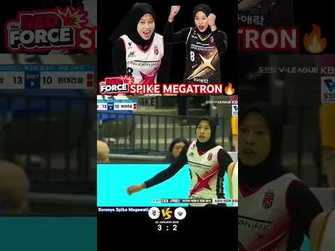 Semua Terpukau Dengan Spike Megawati