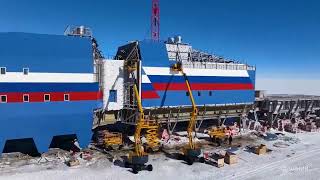 Russia opens new facilities at the Vostok station in Antarctica