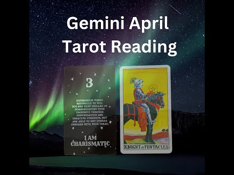 Gemini April Tarot Reading 💖✨♊