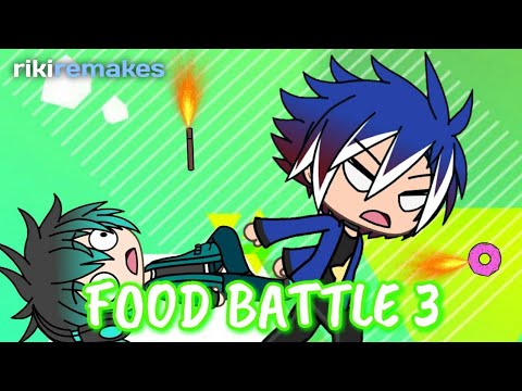 Food Battle 3 | Gacha Life Remake