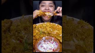 Chicken biryani #foodies #mukbang #hungrymukbangers #eatingshow #mukbangers #eatingvideos