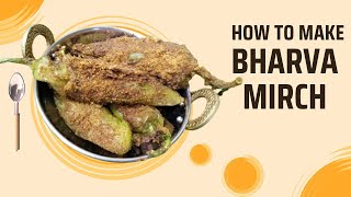 Stuffed Green Peppers Authentic Bharva Mirch Recipe | How To Bharva Mirch