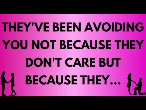 💘 DM to DF today💘THEY'VE BEEN AVOIDING YOU NOT BECAUSE THEY DON'T CARE💫 twin flame universe🌈#dmtodf