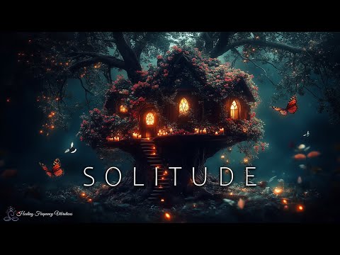 Solitude - Healing Forest Ambience | 528Hz + 396Hz | Deep Reflection, Love & Emotional Balance